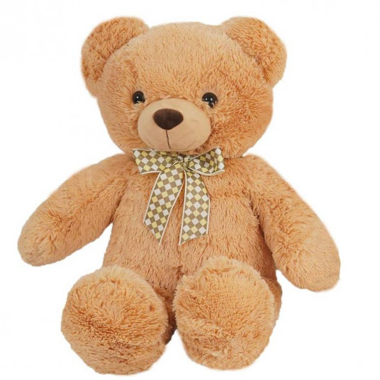 Didelis pliušinis meškiukas Buddy, 81cm