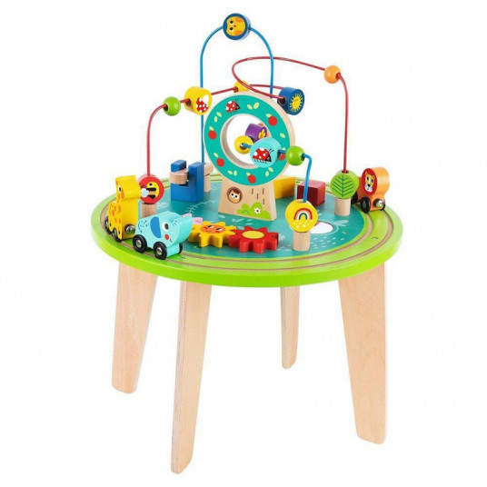 TOOKY TOY medinis stalas su labirintu