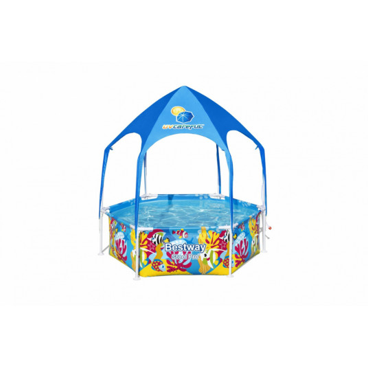 BESTWAY Splash-In-Shade baseinas su stogeliu, 183x51 cm