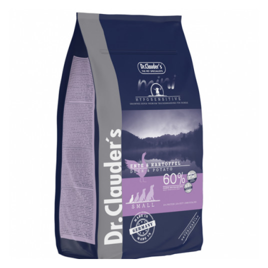 Dr. Clauder's hyposensitive mini sausas maistas mažų veislių šunims 12.5kg
