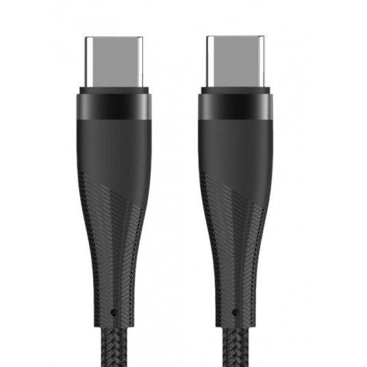 Maxlife MXUC-08 Cable USB-C / USB-C / 1m / 60W