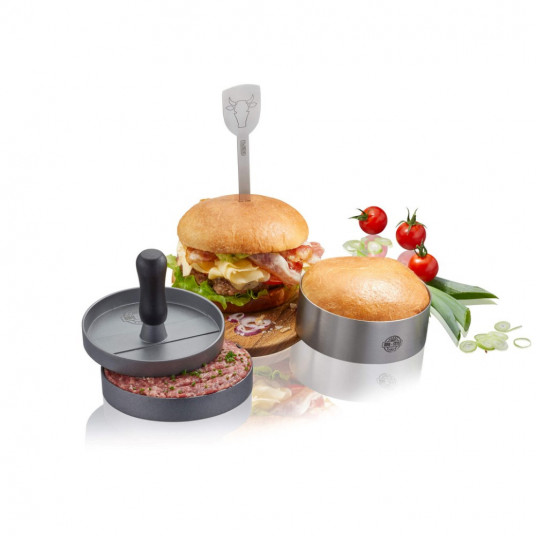  Zestaw do burgerów 3 częściowy GEFU BBQ G-89494 