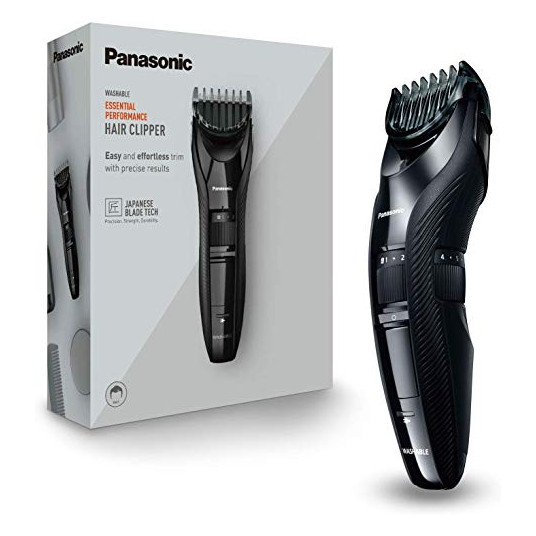  Panasonic Hair clipper ER-GC53 Corded/ Cordless, Wet & Dry, Number of length steps 19, Step precise 0.5 mm, Black 