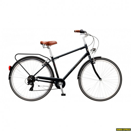 Dviratis 28 CLASSIC DELUXE 7 MEN ALU EQ 28 black classic - m 