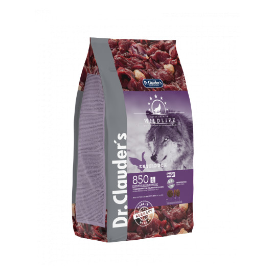 Dr. Clauder‘s pašaras šunims wildlife duck 2kg
