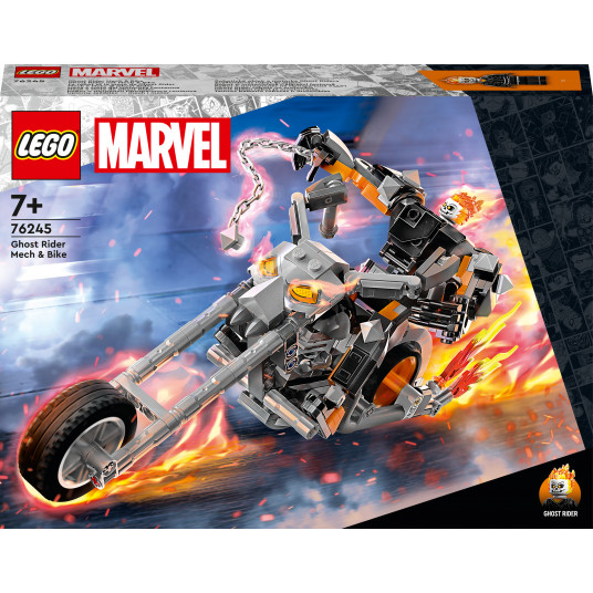  LEGO® 76245 MARVEL Tamsos baikerio robotas ir motociklas 