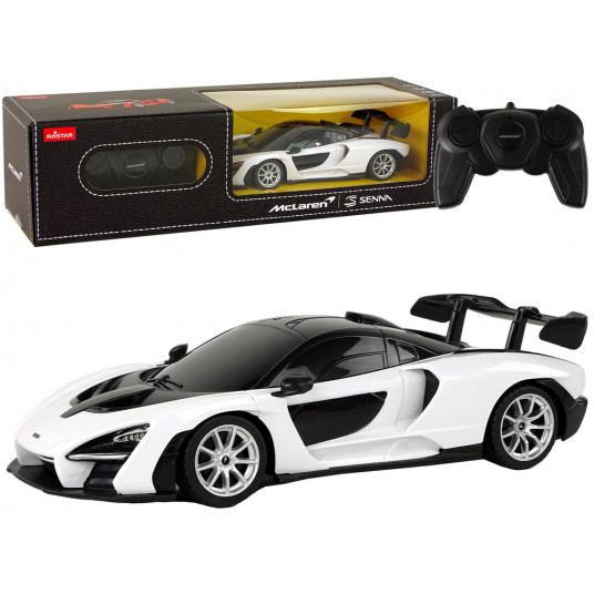 Nuotoliniu būdu valdomas automobilis McLaren, 1:24, baltas