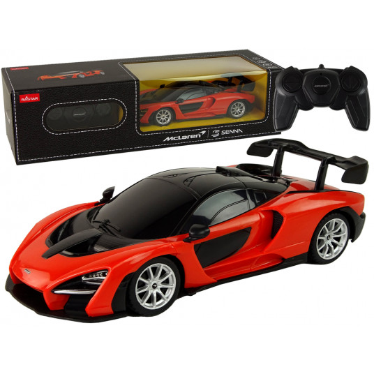 Nuotoliniu būdu valdomas automobilis McLaren, 1:24, raudonas