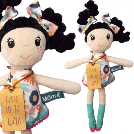 Skudurinė lėlė Zuzia, 30 cm