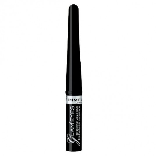  Rimmel - Liquid eyeliner Glam Eyes ( Professional Liquid Liner) 3.5 ml - 001 Black 