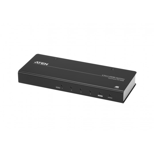  Aten 4-Port True 4K HDMI Splitter  VS184B Warranty 24 month(s) 