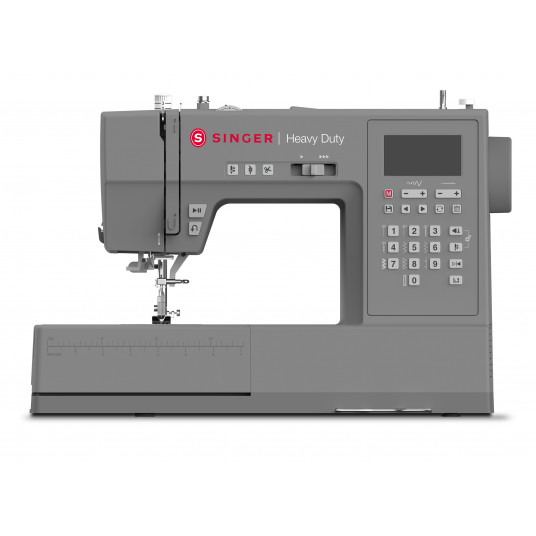  Singer Computerized Sewing Machine HD6800C Heavy Duty Number of stitches 586, Number of buttonholes 9, Grey 