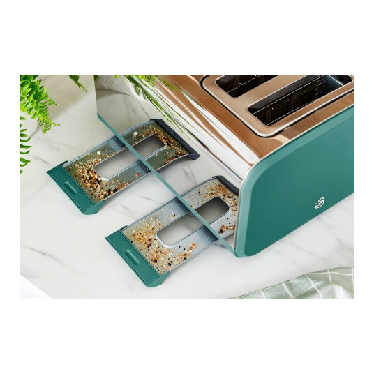  Swan ST14620GREN skrudintuvas 4 griežinėliai 1500 W Pilka 