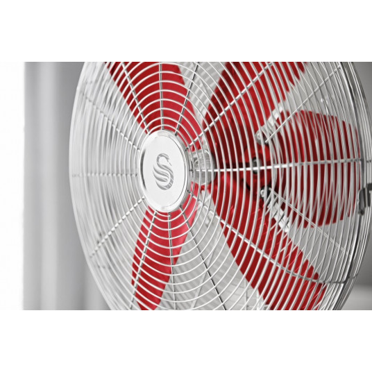  Swan Retro SFA12610RN household fan Red 