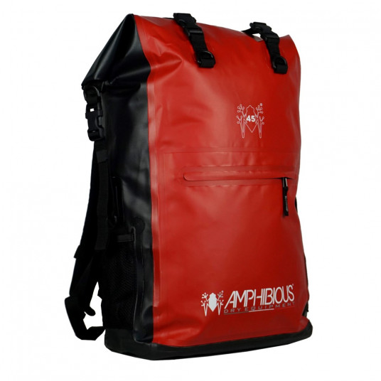  AMPHIBIOUS WATERPROOF BACKPACK OVERLAND 45L RED P/N: ZSF-1045.03 
