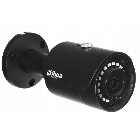  IP kamera DAHUA IPC-HFW1431S-0280B-S4-BLACK (4 MP, 2.8 mm) Juoda 