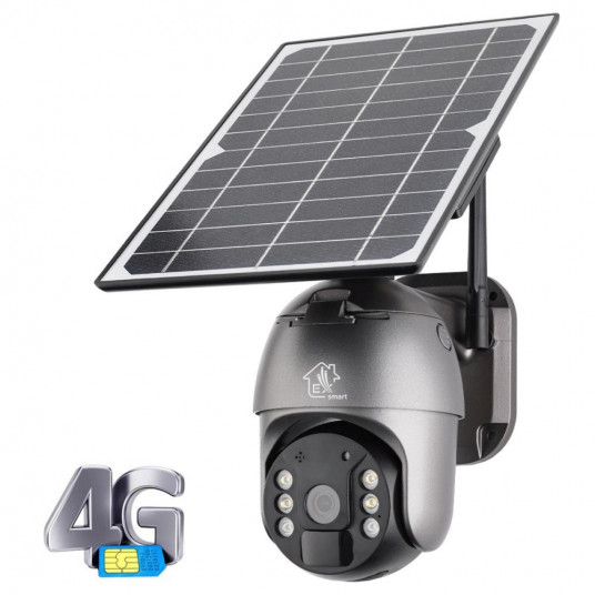  Extralink MYSTIC 4G SOLAR CAM apsaugos stebėjimo kamera Sferinis IP apsaugos kamera Lauke 1920 x 1080 pikseliai Stalas / lubos 