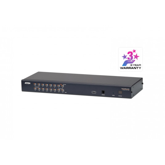  ATEN KH1516A-AX-G KVM jungiklis Juoda 