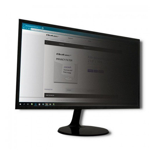 Qoltec 51053 display privacy filters 48.3 cm (19") 
