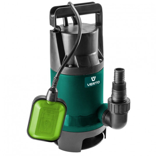  Verto 52G449 Panardinamasis nešvaraus vandens siurblys 900 W 14000 l/h 7 m 