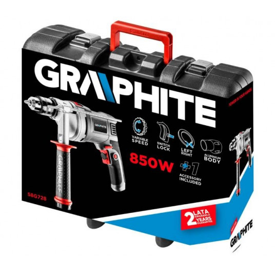  Graphite 58G728 grąžtas 3000 RPM Klavišas 