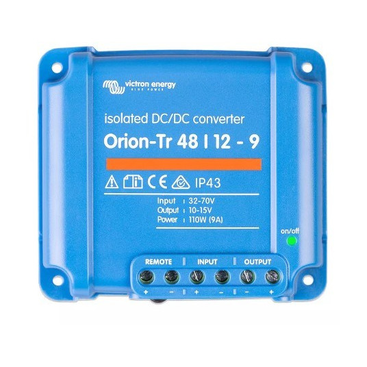  Victron Energy Orion-Tr DC-DC converter 48/12-9A 110W isolated (ORI481210110) 