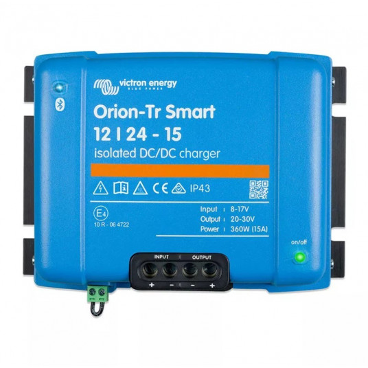  VICTRON ENERGY ORION-TR SMART 12/24-15A ISOLATED DC-DC 