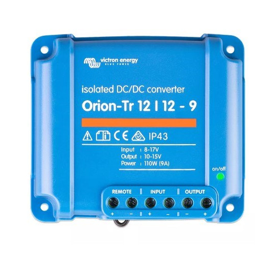  Victron Energy Orion-Tr 12/12-9A DC/DC converter 8, 17 V 12.5 A 120 W (ORI121210110R) 
