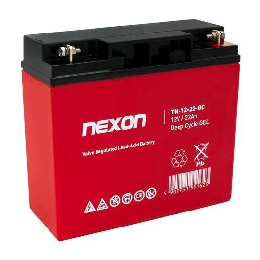  NEXON GELIO AKUMULIATORIUS TN-GEL22 12V 22AH 