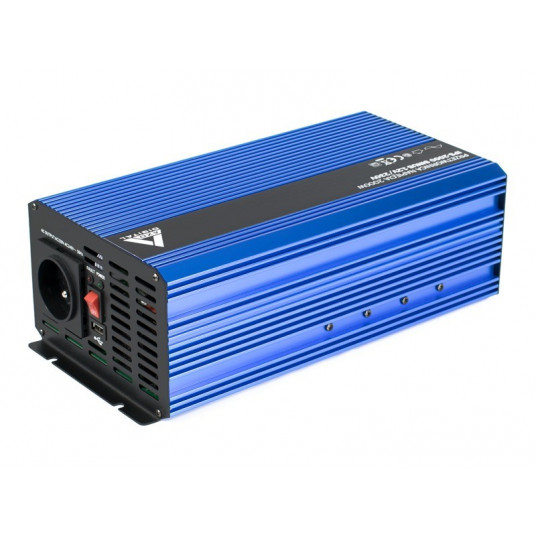  AZO Digital 12 VDC / 230 VAC įtampos keitiklis SINUS IPS-2000S 2000W 