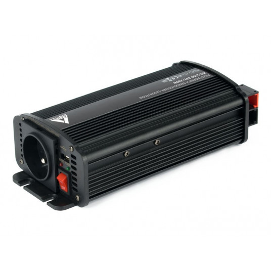  AZO skaitmeninis 12 VDC / 230 VAC automobilinis inverteris IPS-1200U 1200W 