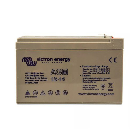  Victron Energy 12V/14Ah AGM Deep Cycle Batt. 