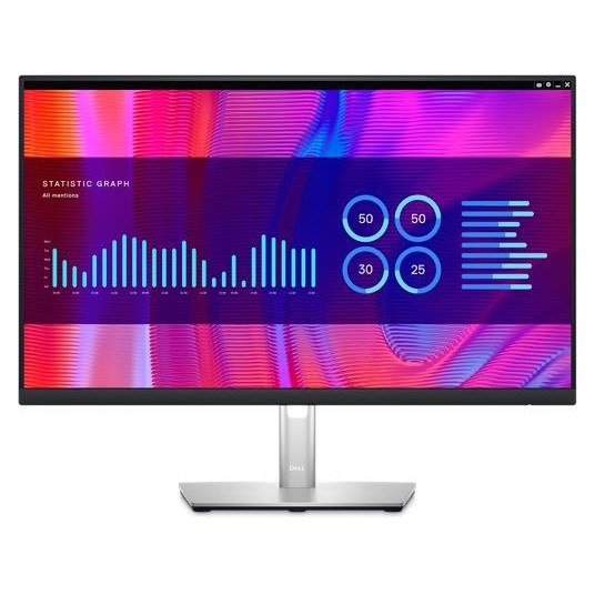 LCD Monitor|DELL|P2423DE|23.8"|Business|Panel IPS|2560x1440|60Hz|Matte|8 ms|Swivel|Pivot|Height adjustable|Tilt|Colour Silver|210-BDDW 