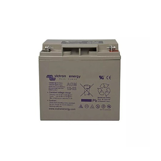  Victron Energy 12V/22Ah AGM Deep Cycle Batt. 