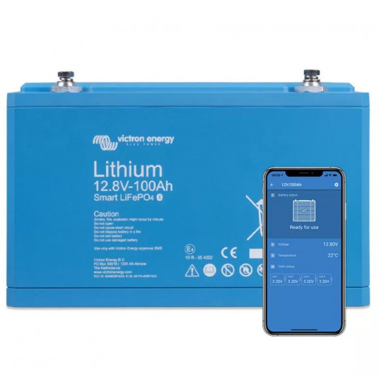  VICTRON ENERGY LIFEPO4 SMART 100AH 12V 