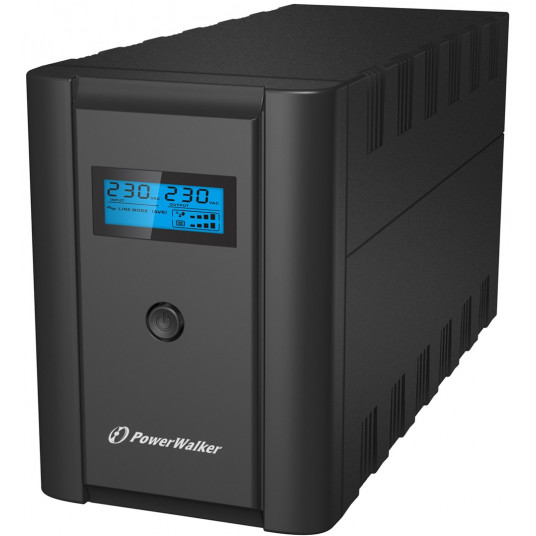  PowerWalker VI 1200 LCD/FR „Line-Interactive“ 1,2 kVA 600 W 4 AC išvestis(ys / čių) 