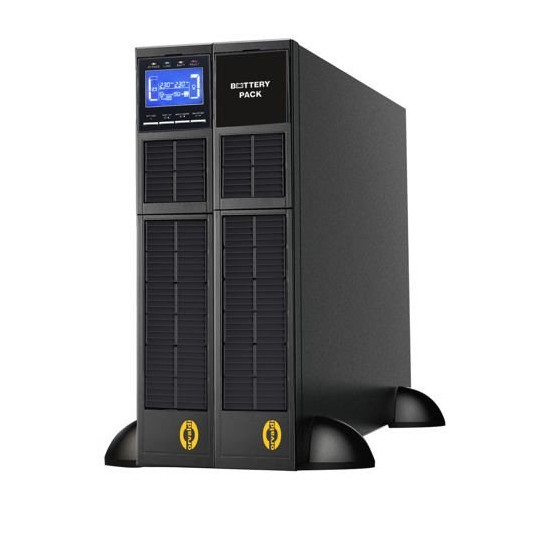  Orvaldi VR6K on-line 2U LCD 6kVA/6kW Dviguba konversija (prisijungus) 6000 W 