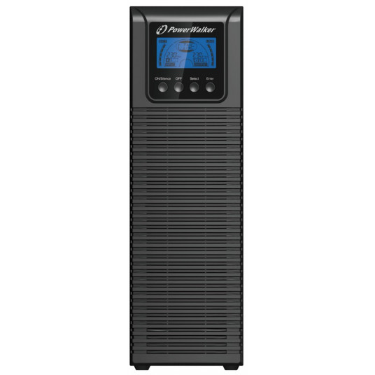  PowerWalker VFI 3000 TGS Dviguba konversija (prisijungus) 3 kVA 2700 W 3 AC išvestis(ys / čių) 