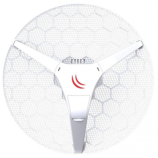  MikroTik LHG 2 | Client Device | RBLHG-2nD, 2.4GHz, 1x RJ45 100Mbps, 18dBi 