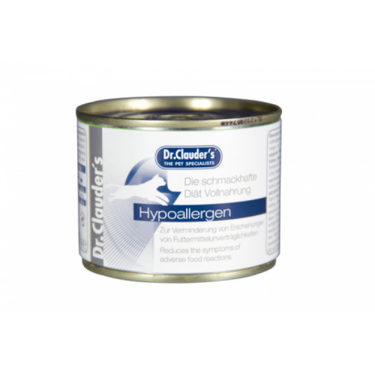 Dr.Clauder's "Hypoallergen diet" drėgnas maistas katėms, esant maisto netoleravimui 200g