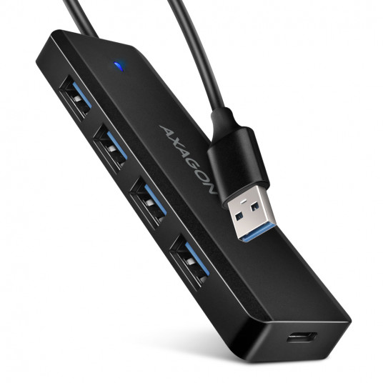 Šakotuvas AXAGON HUE-C1A 4xUSB3.2 Gen1 USB-C