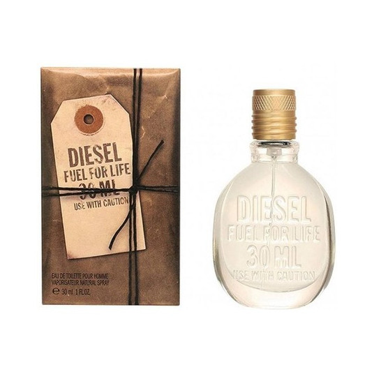 DIESEL FUEL FOR LIFE EAU DE TOILETTE POUR HOMME 30ML VAPORIZADOR