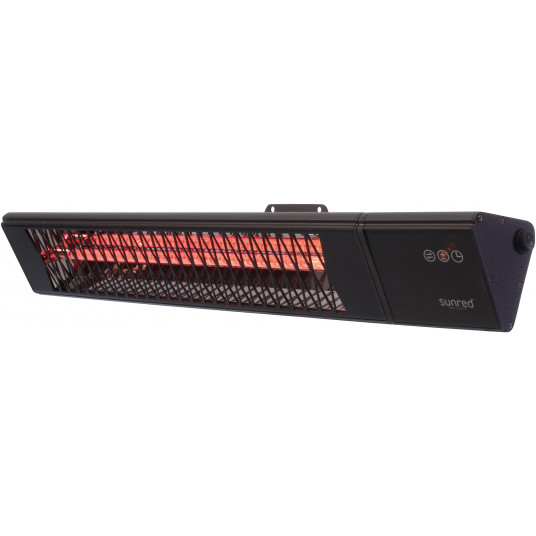  SUNRED Heater PRO25W-SMART, Triangle Dark Smart Wall Infrared 2500 W Black IP55 