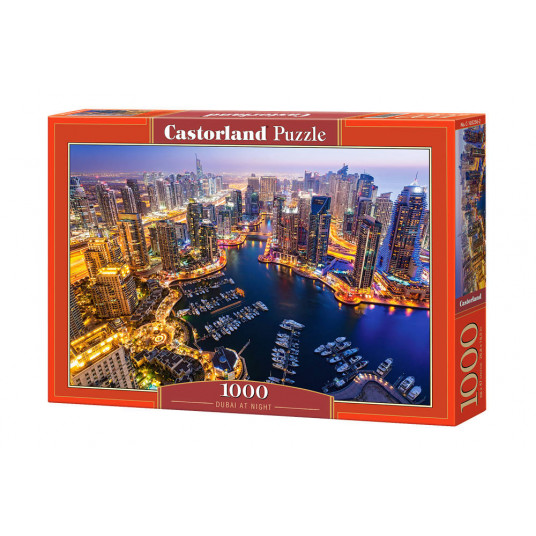 Dėlionė Castorland Dubai at Night, 1000 dalių