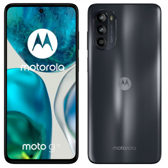  Išmanusis telefonas Motorola Moto G52 4GB/128GB Dual-Sim Charcoal Grey 