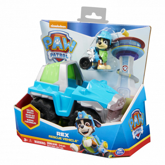PAW PATROL transporto priemonė Rex, 6063452