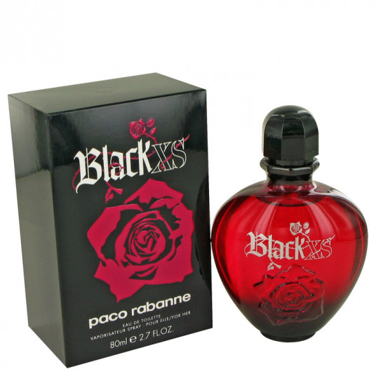 Tualetinis vanduo moterims Paco Rabanne Black XS for Her EDT 80ml