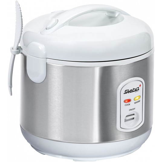  Steba RK 2 ryžių virimo aparatas 3,5 L 700 W Nerūdijančiojo plieno, Balta 