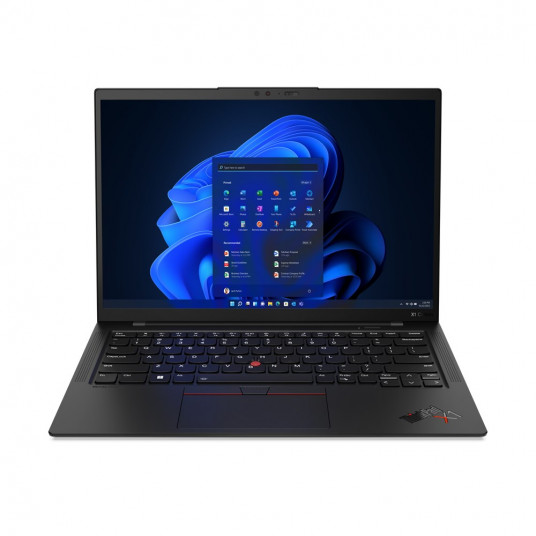  Lenovo ThinkPad X1 Carbon Knyginis kompiuteris 35,6 cm (14") Lietimui jautrus ekranas WUXGA Intel® Core™ i7 i7-1355U 16 GB LPDDR5-SDRAM 512 GB SSD Wi-Fi 6E (802.11ax) Windows 11 Pro Juoda 