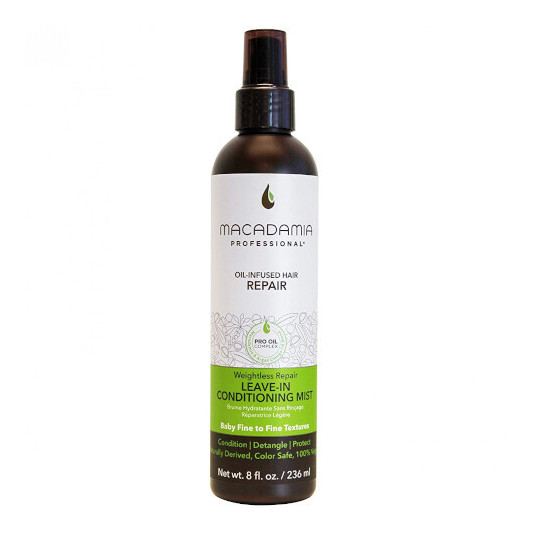  Macadamia - Moisturizing mist for unruly and frizzy hair Weightless Repair (Conditioning Mist) - 236 ml 